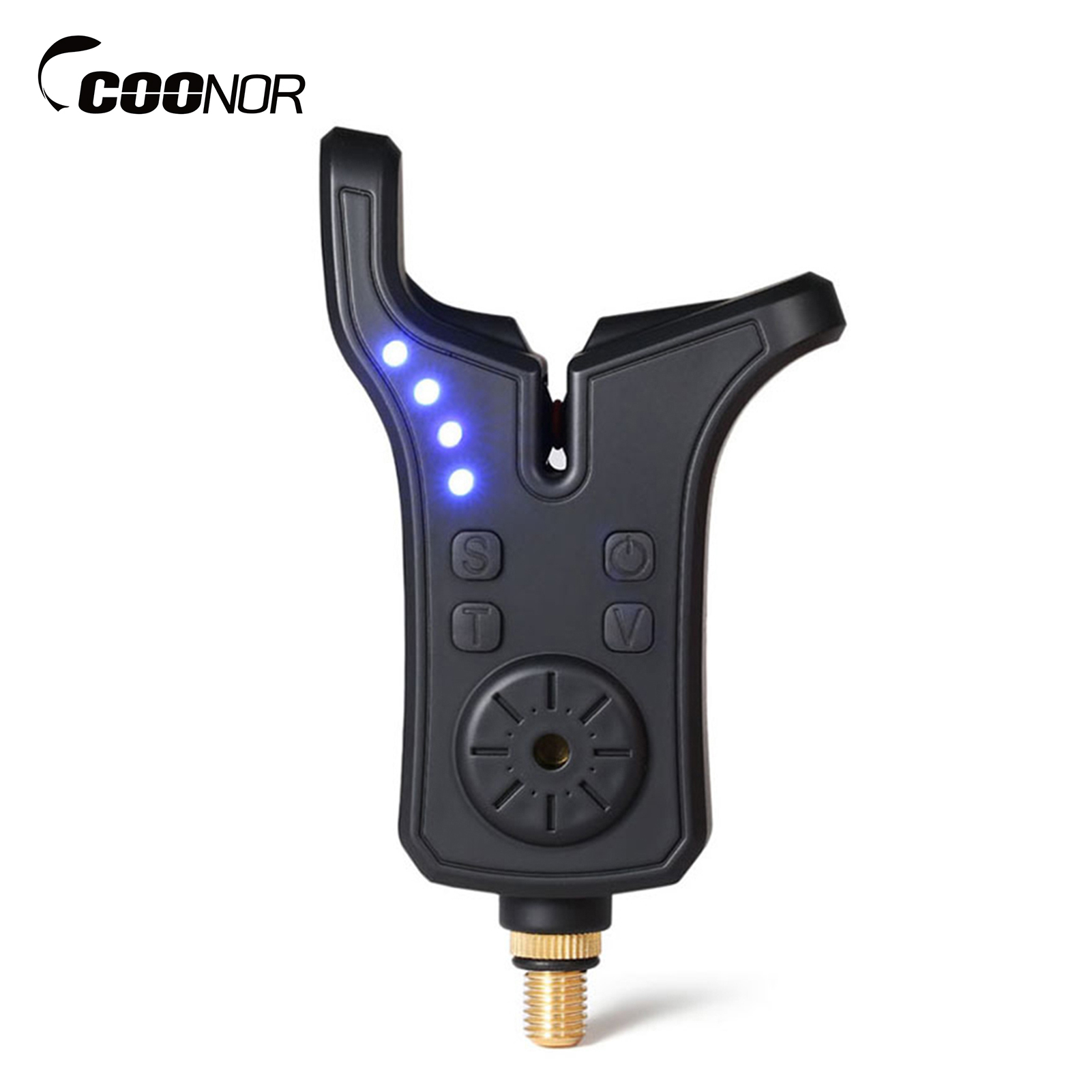 Fish Alarm - Coonor-電子釣りアラーム,LEDライト,フィッシングアクセサリー,新品