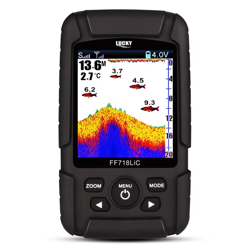 Fish Finder Portable - 魅力的な集魚灯付きポータブルフィッシングファインダー