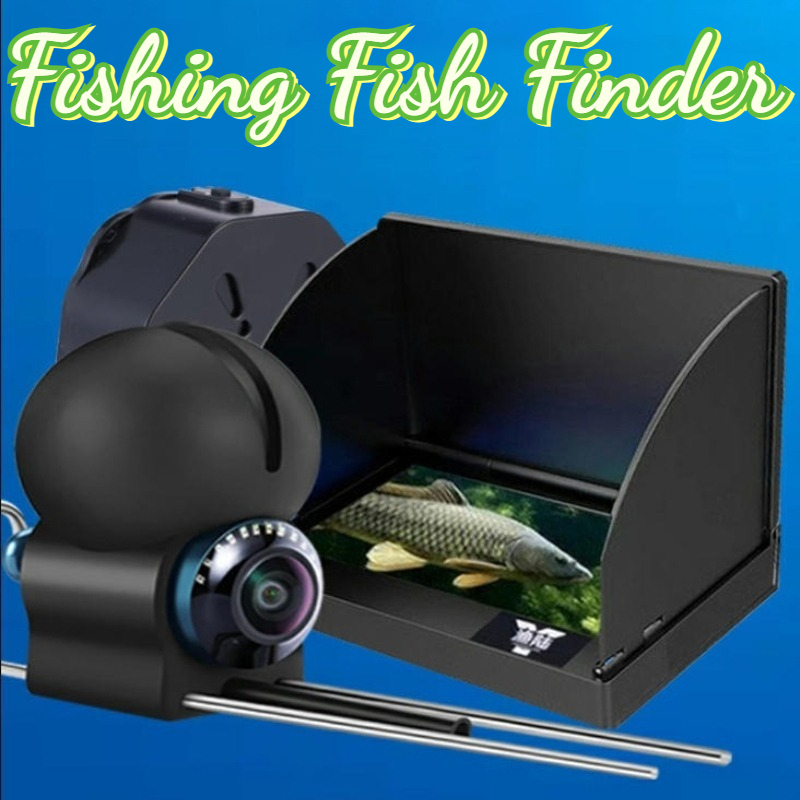 Fish Finder Portable - 軽量釣り魚群探知機水中高精細カメラポータブル多機能魚群探知機タックルツール用品