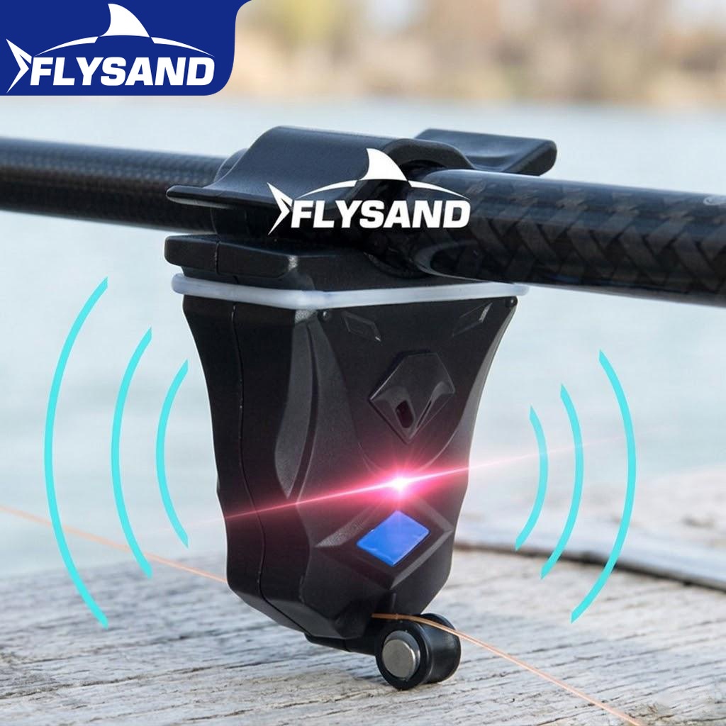 Fish Alarm - 釣り用バイトアラーム高感度電子魚咬警報ブザー屋外釣り道具釣り用具用