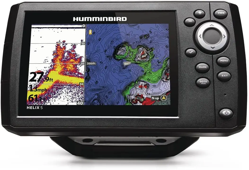 Fishing Depth Finder - ハミンバード 411660-1 ヘリックス 5 チャープ GPS