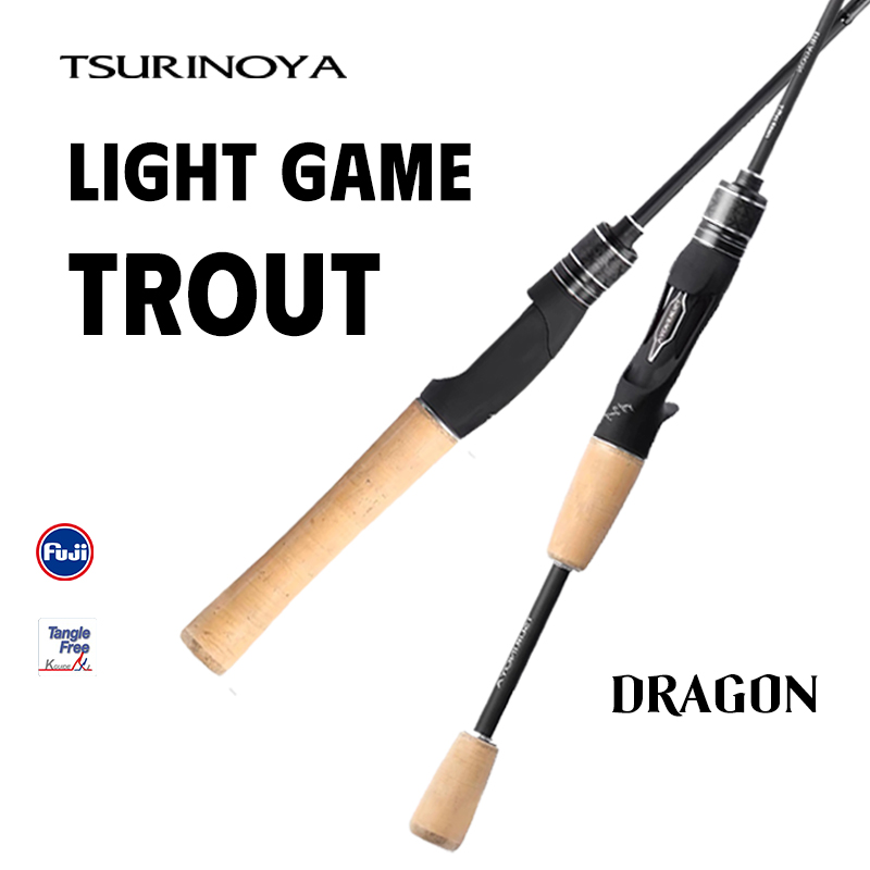 Kastking Reel Zephyr - TSURINOYA ライトトラウトロッド DRAGON 70g 1.6/1.68/1.8/1.98m ファーストアクション