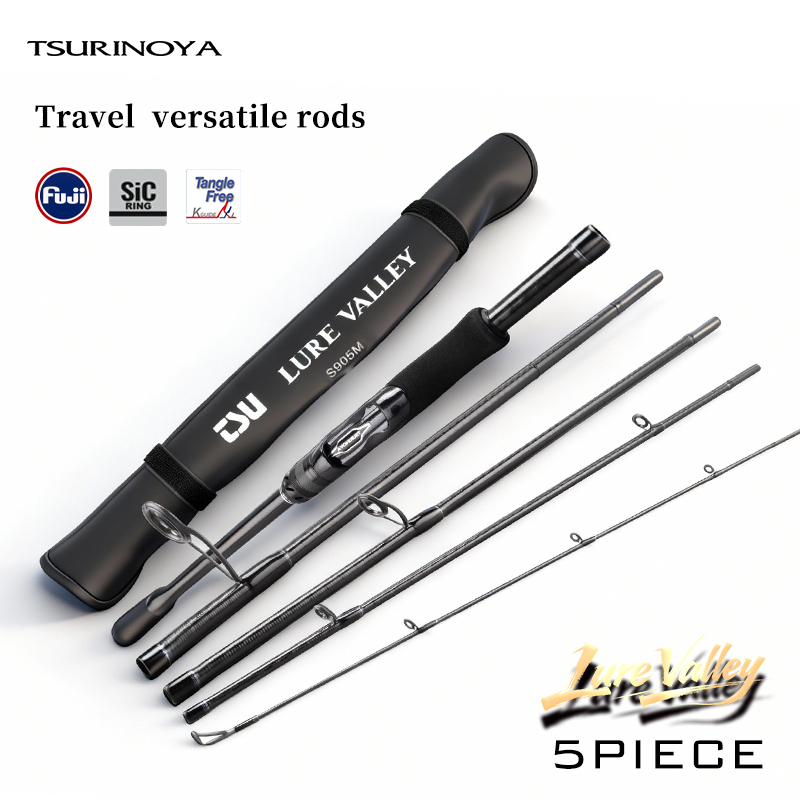 TSURINOYA LURE VALLEY トラベルロッド  - Kastking Reel Zephyr のレビューと価格