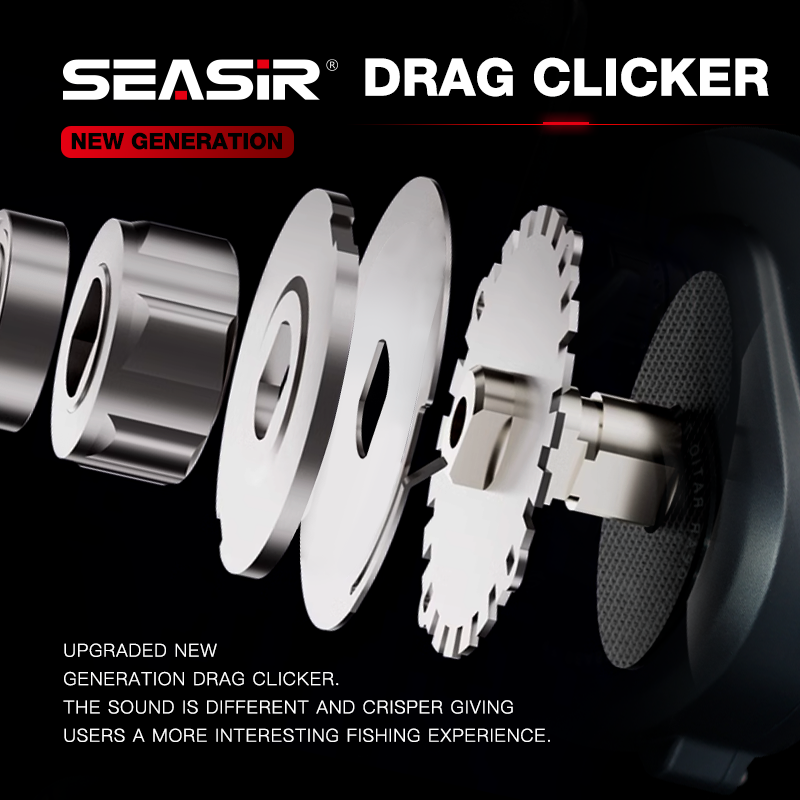 Seasir コマンドーパワーベイトキャスターリール高速ギア - Abu Garcia Reel Max のレビューと価格