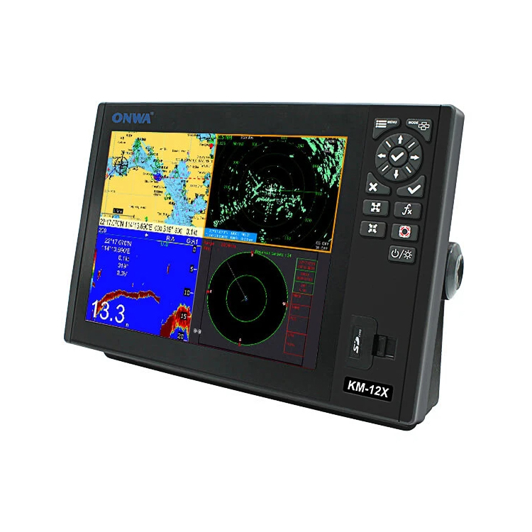 ONWA 12インチ KM-12X 多機能チャートプロッター - Fish Finder のレビューと価格