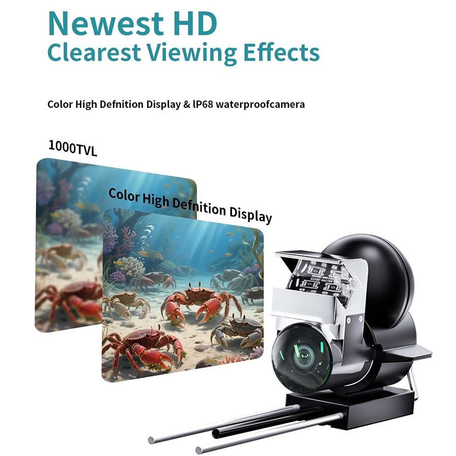 FOURQ ハンドヘルド 1080P 4.3 インチ LCD - Fish Finder Portable のレビューと価格
