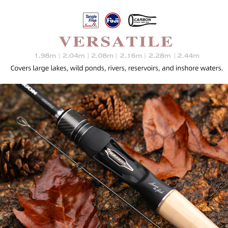 TSURINOYA 多用途釣り竿 DRAGON 1.98m  - Kastking Reel Zephyr のレビューと価格