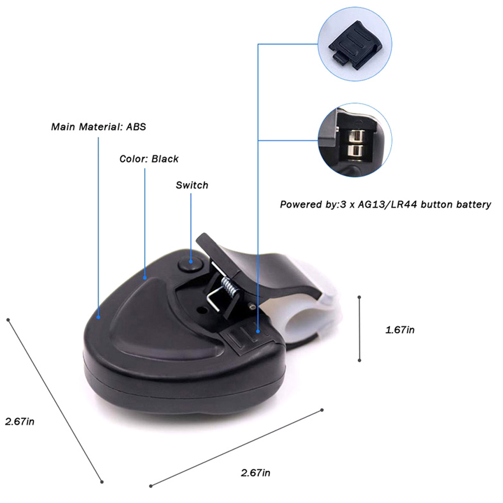 鯉釣りクリップセット ロッド用電子LEDライトインジケーター - Fish Alarm のレビューと価格