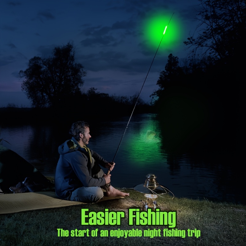 100 個釣りグロースティックセット、ロッドチップライト夜釣 - Fish Alarm のレビューと価格